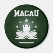 Macau-Wappen Magnet (Vorne)