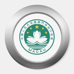 Macau-Wappen Magnet