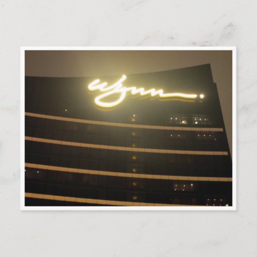 Macau Wynn Postkarte (Vorderseite)