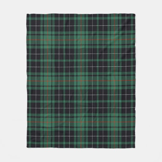 MacAulay Jagd Alte Kariert Fleecedecke (Vorderseite)