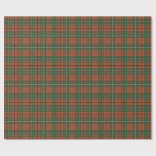 MacAuley Ancient Original Scottish Tartan Geschenkpapier (Flach)