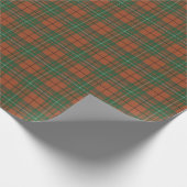 MacAuley Ancient Original Scottish Tartan Geschenkpapier (Ecke)