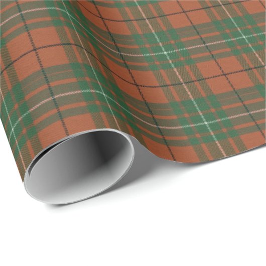 MacAuley Ancient Original Scottish Tartan Geschenkpapier (Rolleneckpunkt)