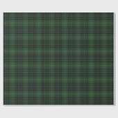 MacAuley Jagd Ancient Scottish Clan Tartan Geschenkpapier (Flach)