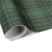 MacAuley Jagd Ancient Scottish Clan Tartan Geschenkpapier (Rolleneckpunkt)