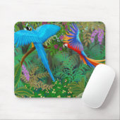 Macaw-Dschungel Mousepad (Mit Mouse)