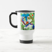 Macaw-Dschungel-Reise-Tasse Reisebecher (Links)