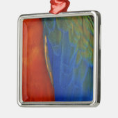 Macaw Feathers Ornament Aus Metall (Links)