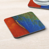 Macaw Feathers Untersetzer (Linke Seite)
