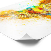 Macaw Fotodruck (Ecke)
