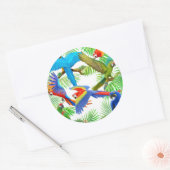 Macaw Jungle Sticker (Umschlag)