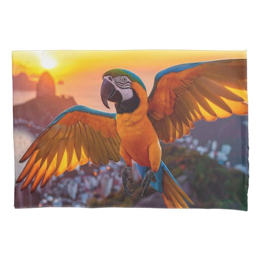 Macaw Kissenbezug (Vorderseite)
