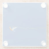 Macaw Kite Glasuntersetzer (Rückseite)