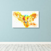 Macaw Leinwanddruck (Insitu (Holzboden))
