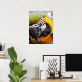 Macaw-Nah-Up-Poster Poster (Heimbüro)