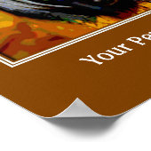 Macaw Papagefalle erstellen Ihr eigenes Angebot Poster (Ecke)