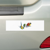 Macaw-Papagei Autoaufkleber (Auf Auto)