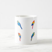 Macaw Papagei Delight � Art Süße Tier Kaffeetasse (Mittel)