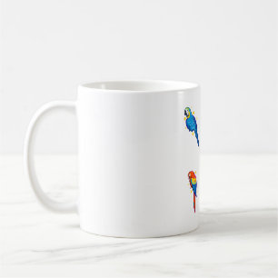 Macaw Papagei Delight � Art Süße Tier Kaffeetasse
