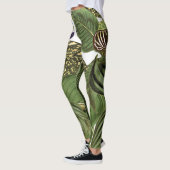 Macaw-Papageien-Vogel ganz über Druck-Leggings Leggings (Links)
