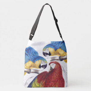 Macaw-Papageien-Vogel-Tier-Tier-Taschen-Tasche Tragetaschen Mit Langen Trägern