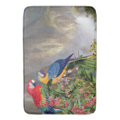 Macaw-Papageien-Vogel-Tier-Wasserfall-Badematte Badematte (Vorderseite Vertikal)