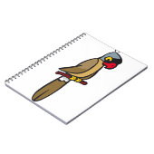 Macaw Parrot 2 Notizblock (Linke Seite)