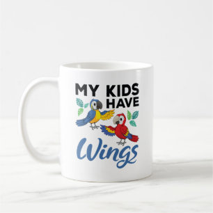 Macaw Parrot Besitzer Niedlich meine Kinder haben  Kaffeetasse