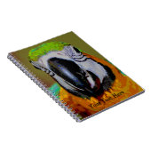 Macaw Parrot Bird Art Notizblock (Rechte Seite)