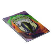 Macaw Parrot Bird Face Animal Notizblock (Rechte Seite)