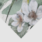 Macaw Parrot Blaugelbe Blüte tropisch Seidenpapier (Detail)