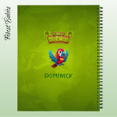 Macaw Parrot Cute Bird Jungle Welcome Animal 🐦 Notizblock