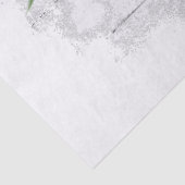 Macaw Parrot Eucalyptus Watercolor Seidenpapier (Detail)