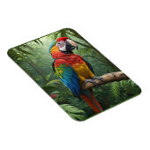 Macaw Parrot Magnet (Rechte Seite)