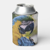 Macaw Parrot Portrait Foto Dosenkühler (Kanne Vorderseite)
