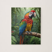Macaw Parrot Puzzle (Vertikal)