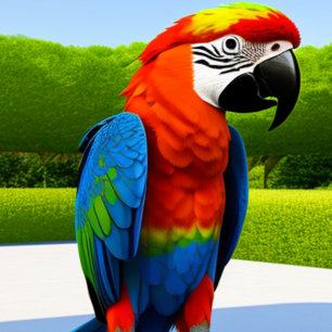 Macaw Parrot T - Shirt