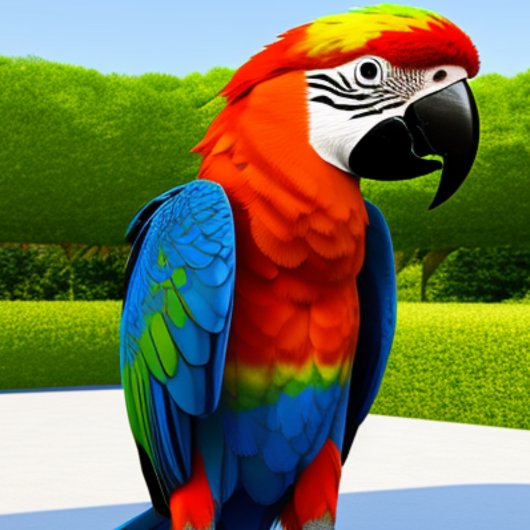 Macaw Parrot T - Shirt