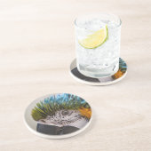 Macaw Parrot - Untersetzer (Seite)