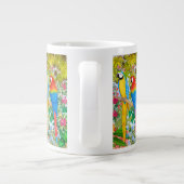 Macaw Parrots Tropical Birds Jumbo Tasse (Rückseite)