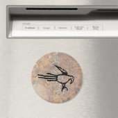Macaw Petroglyph, Boca Negra Canyon, New Mexico Magnet (In Situ (Geschirrspüler))