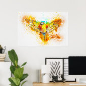 Macaw Poster (Heimbüro)