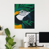 Macaw Poster (Heimbüro)