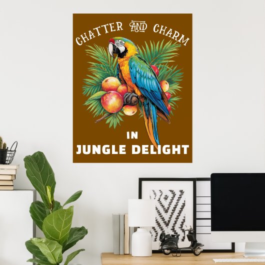 Macaw Poster (Heimbüro)