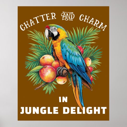 Macaw Poster (Vorne)