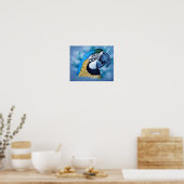 Macaw Poster (Küche)