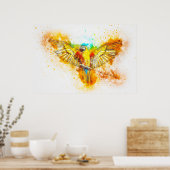 Macaw Poster (Küche)