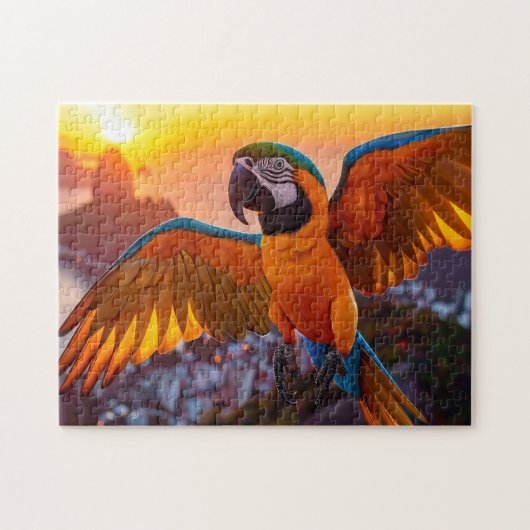 Macaw Puzzle (Horizontal)
