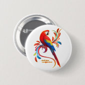 Macaw-Scarlet Button (Vorne & Hinten)
