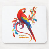 Macaw-Scarlet Mousepad (Vorne)